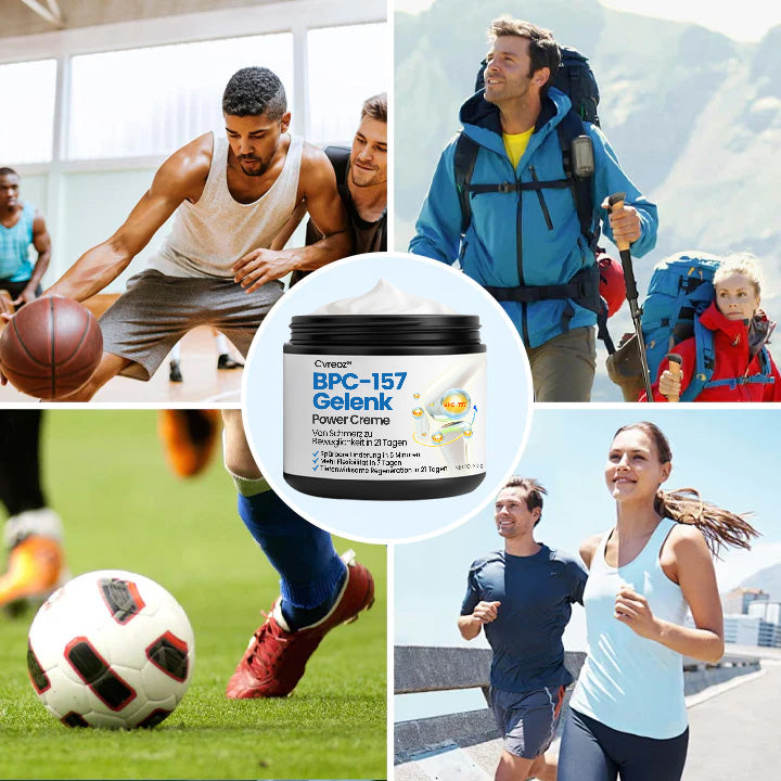 Cvreoz® BPC-157 Gelenkcreme – Schnelle Schmerzlinderung & nachhaltige Regeneration