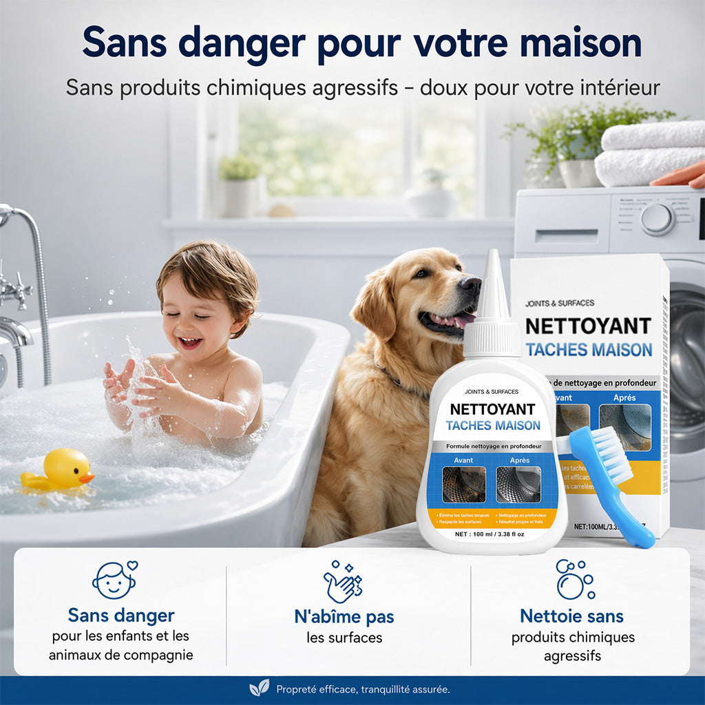 KUBOZN® Gel anti-moisissure – Éliminez rapidement la moisissure noire sans frotter