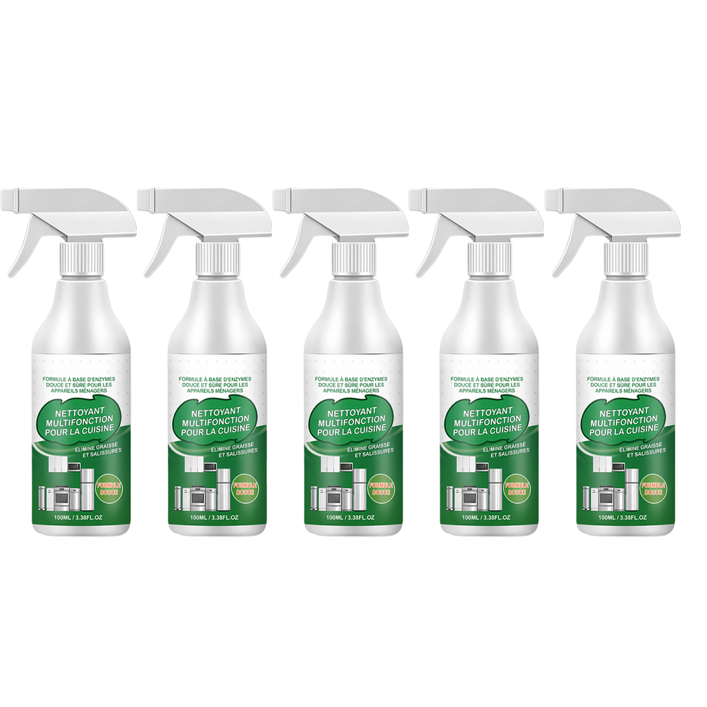 5 Bouteilles — Propreté durable pour des mois