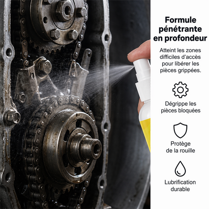 🔥Spray antirouille et lubrifiant multi-usages