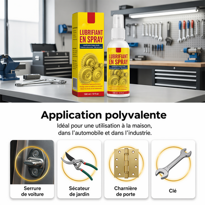 🔥Spray antirouille et lubrifiant multi-usages