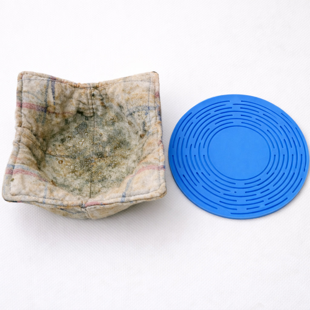 KUBOZN® Nettoyant moussant enzymatique multi-usages, polyvalent – Cuisine et Maison (Offer) 2-in-1 Zero-KUBOZN® Silicone Mesh Bag & Heat-Resistant Trivet Mat for Hot Bowls