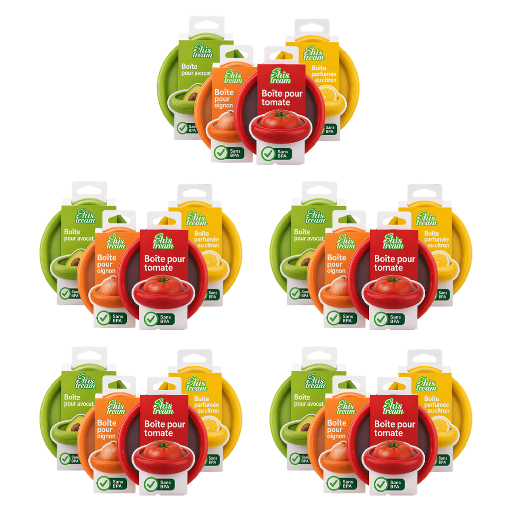 Capsules extensibles en silicone🍅🥑 Gardez vos fruits et légumes frais avec ces dosettes extensibles !