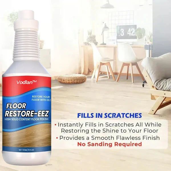 KUBOZN® Floor Restorer – Fast-drying, non-toxic shine. ✨🇫 (Offer)