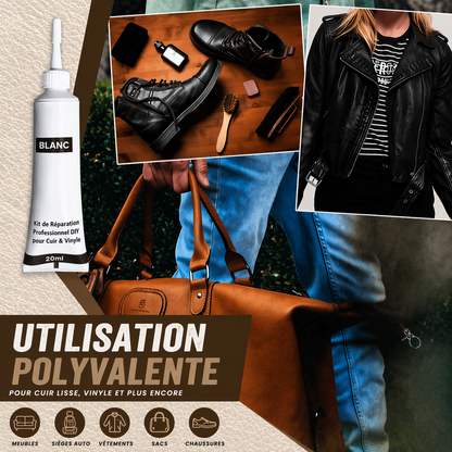 💡 Boutique officielle : Fonction de réparation puissante — Gel de réparation pour cuir avancé KUBOZN®