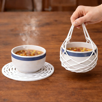 KUBOZN® Nettoyant moussant enzymatique multi-usages, polyvalent – Cuisine et Maison (Offer) 2-in-1 Zero-KUBOZN® Silicone Mesh Bag & Heat-Resistant Trivet Mat for Hot Bowls