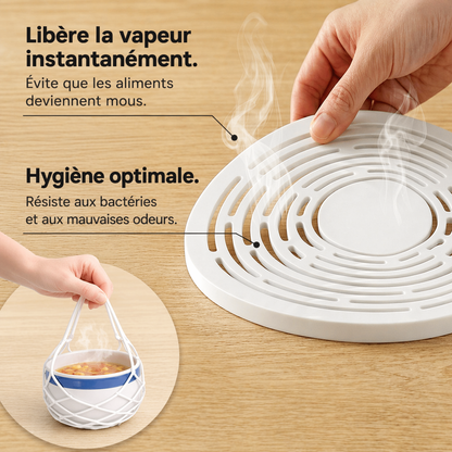 KUBOZN® Nettoyant moussant enzymatique multi-usages, polyvalent – Cuisine et Maison (Offer) 2-in-1 Zero-KUBOZN® Silicone Mesh Bag & Heat-Resistant Trivet Mat for Hot Bowls
