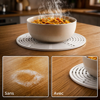 KUBOZN® Nettoyant moussant enzymatique multi-usages, polyvalent – Cuisine et Maison (Offer) 2-in-1 Zero-KUBOZN® Silicone Mesh Bag & Heat-Resistant Trivet Mat for Hot Bowls