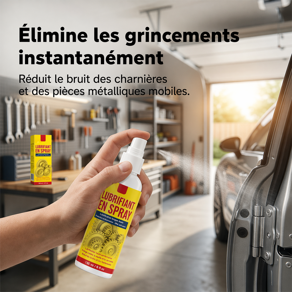 🔥Spray antirouille et lubrifiant multi-usages