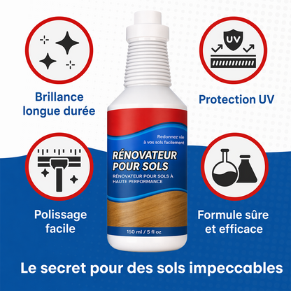 KUBOZN® Floor Restorer – Fast-drying, non-toxic shine. ✨🇫