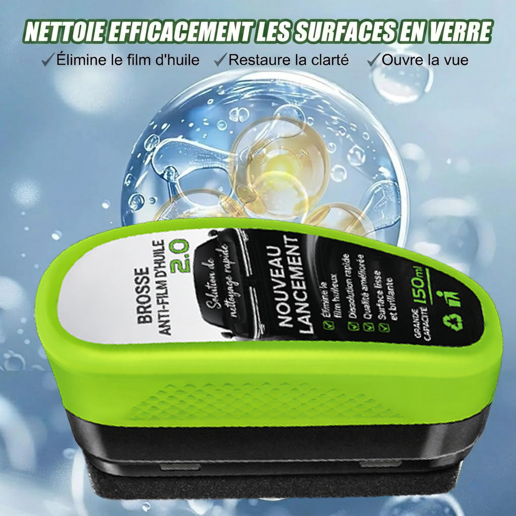 KUBOZN® Nettoyant multi-surfaces pour vitres — Élimine le film gras et redonne instantanément de la clarté