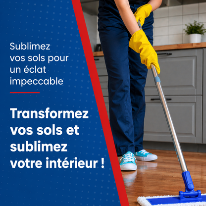 KUBOZN® Floor Restorer – Fast-drying, non-toxic shine. ✨🇫