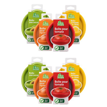 Capsules extensibles en silicone🍅🥑 Gardez vos fruits et légumes frais avec ces dosettes extensibles !