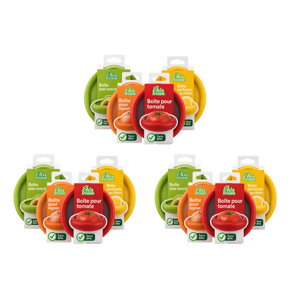 Capsules extensibles en silicone🍅🥑 Gardez vos fruits et légumes frais avec ces dosettes extensibles !